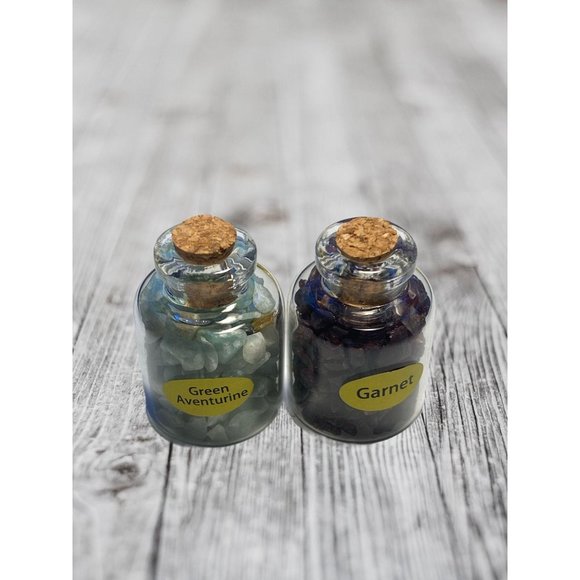 Mini Bottles Crystal Gems Stones Chip - Picture 8 of 9